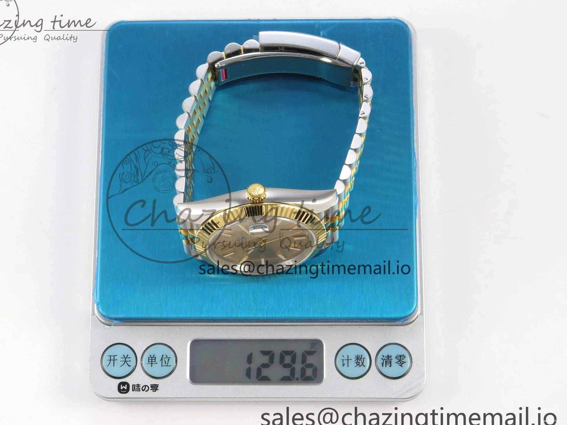 0224 DateJust 41 126333 SS YG ARF 1:1 Best Edition YG Stick Dial on Jubilee Bracelet SH3235 (Weighted) Effortless 216